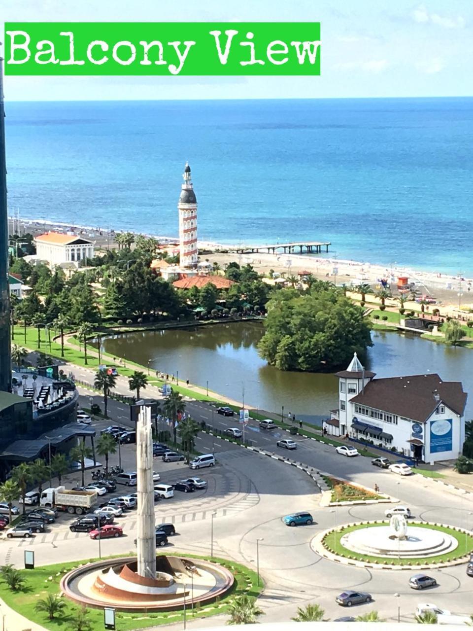 Panorama Sea View Studio! باتومي المظهر الخارجي الصورة